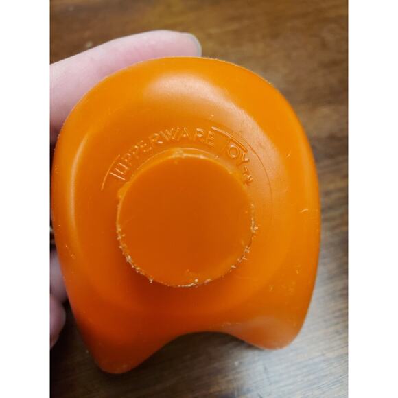 Vintage Tupperware Zoo-It Yourself Orange Animal Legs Extra Piece - Picture 3 of 8